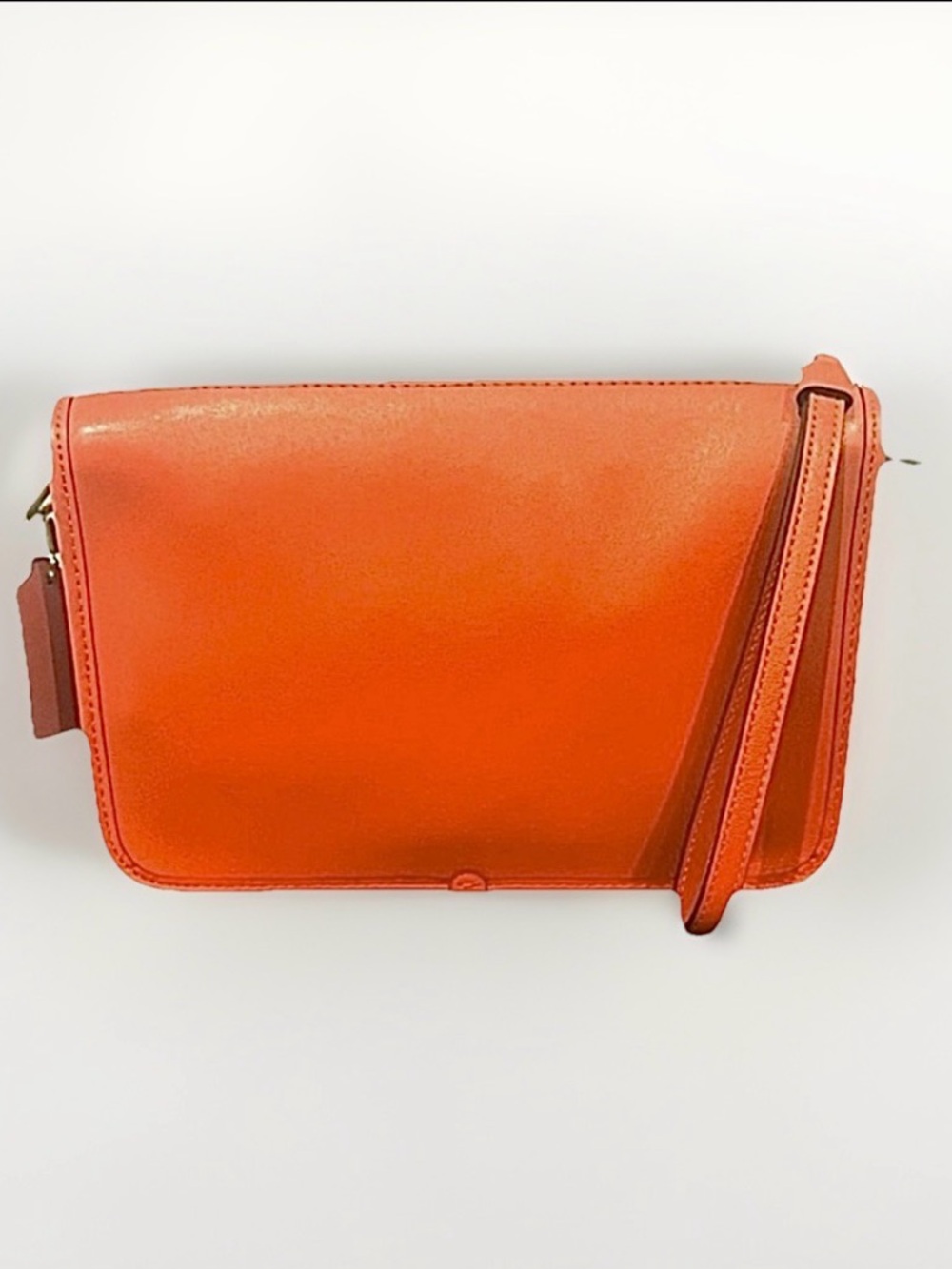 Coach Heritage Convertible Shoulder Crossbody Clutch Calf Leather Bag NWOT